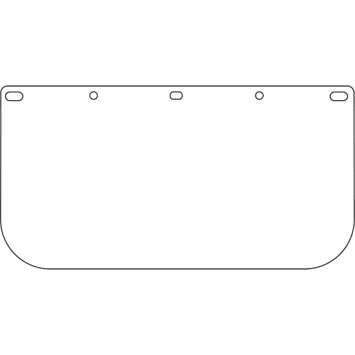 Visi&egrave;re pour &eacute;cran facial Dynamic, PETG, Teinte Transparent Nia-Chem Ltd.