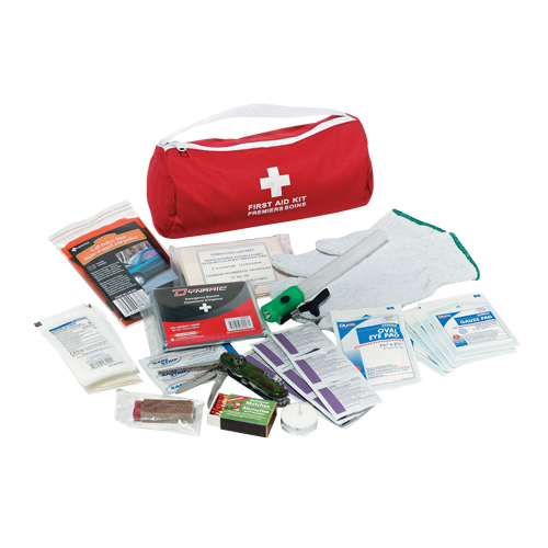 Trousse de premiers soins pour auto Dynamic, Dispositif m&eacute;dical Classe 1, Sac en nylon Nia-Chem Ltd.