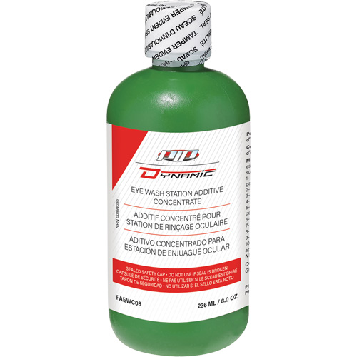 Dynamic Eyewash Additive Concentrate, Full Bottle, 8 oz. Nia-Chem Ltd.
