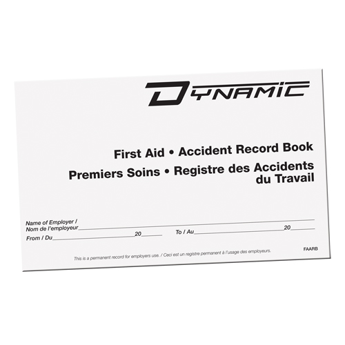 Livret pour rapport d'accident Dynamic Nia-Chem Ltd.