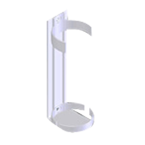 Support en plastique pour v&eacute;hicule de solution Bio Med Wash Dynamic Nia-Chem Ltd.