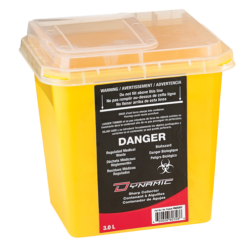 Dynamic Sharps&reg; Container, 3 L Capacity Nia-Chem Ltd.