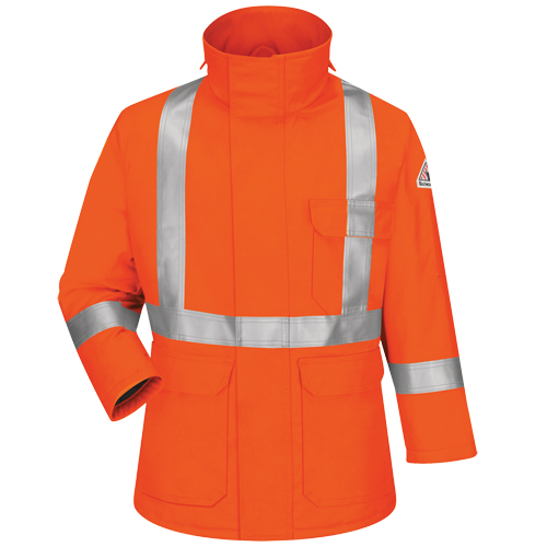 Excel FR&reg; Comfortouch&reg; Deluxe Parkas, Small, Orange Nia-Chem Ltd.