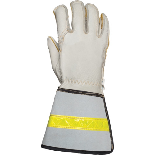 Gants pour monteur de ligne, Petit, Paume en Cuir fleur de vache Nia-Chem Ltd.