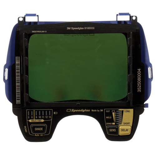 Filtre auto-assombrissant Speedglas 9100XXi, 4-1/5" la x 2-4/5" h Champ de vision, Pour utilisation avec Masques de soudage de s&eacute;rie 9100 Nia-Chem Ltd.