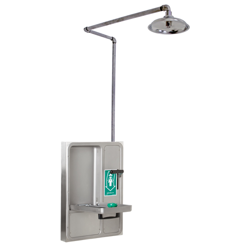 Douche et douche oculaire/faciale, Montage au plafond Nia-Chem Ltd.