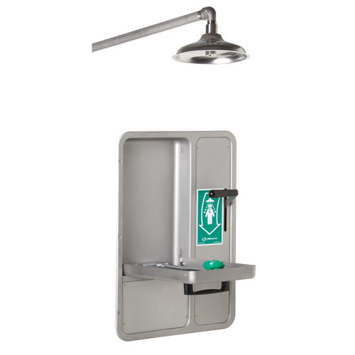 Douche et douche oculaire/faciale, Montage au plafond Nia-Chem Ltd.