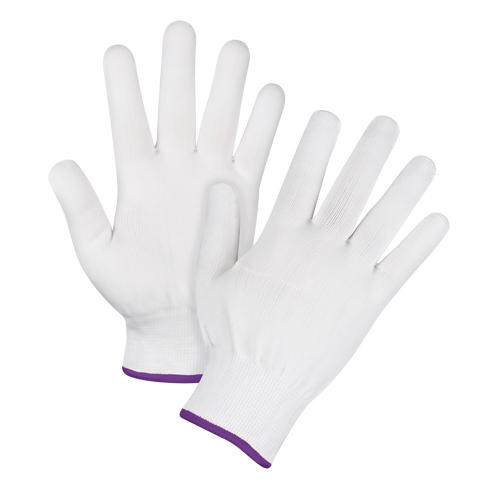 Seamless String Knit Gloves, Polyester, 15 Gauge, Ladies/X-Small Nia-Chem Ltd.