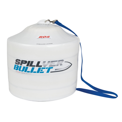 Barrage pour mati&egrave;res dangereuses Spillver Bullet, Mati&egrave;res dangereuses, 50' lo x 5" la, Absorption 14 gal. Nia-Chem Ltd.