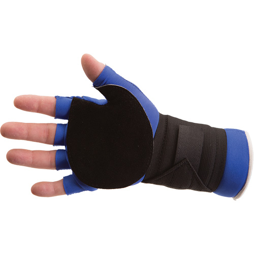 Anti-Impact Glove with Wrist Support, Size Small, Split Leather Palm Nia-Chem Ltd.