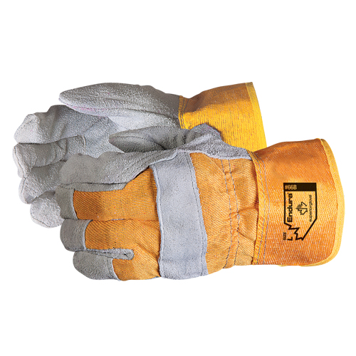 Gants d'ajusteur Endura, 2T-Grand, Paume en Cuir refendu, Doublure en Coton Nia-Chem Ltd.