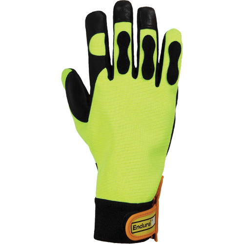 Gants pour scie &agrave; chaîne haute visibilit&eacute; Endura, Taille Grand/9, Paume Ch&egrave;vre Nia-Chem Ltd.