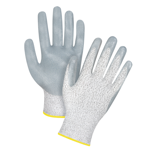Gants haute performance r&eacute;sistants &agrave; la coupe, Taille 2T-Grand/11, Calibre 13, Rev&ecirc;tement Nitrile, Enveloppe en PEHP, ANSI/ISEA 105 niveau 4/EN 388 niveau 5 Nia-Chem Ltd.