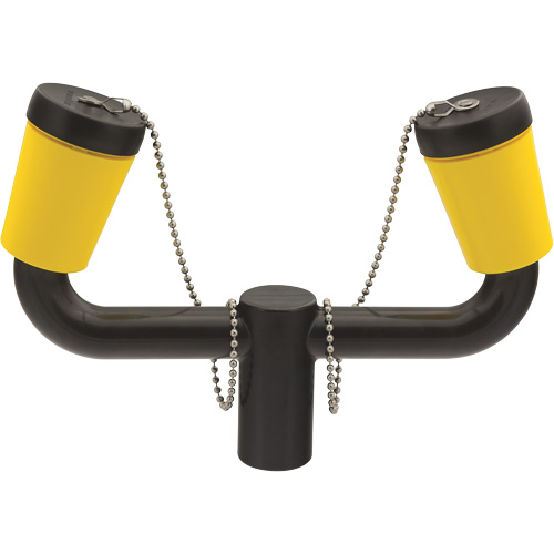 Ensemble de pommeaux doubles pour douche oculaire Nia-Chem Ltd.