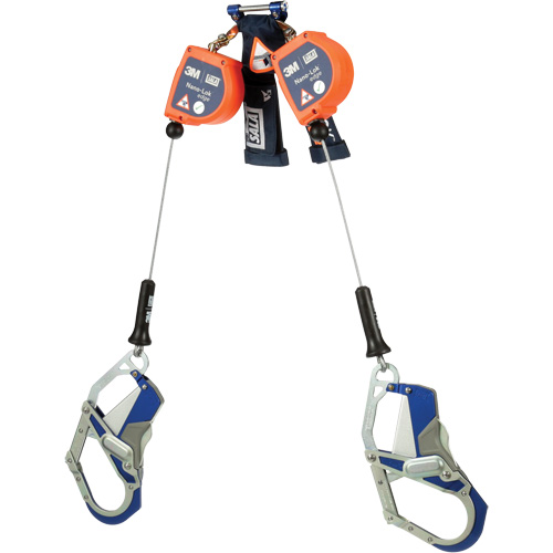 Nano-Lok Edge Self-Retracting Lifeline, 7', Stainless Steel, Swivel Nia-Chem Ltd.