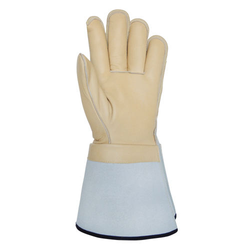 Lineman's Gloves, Small, Grain Cowhide Palm Nia-Chem Ltd.