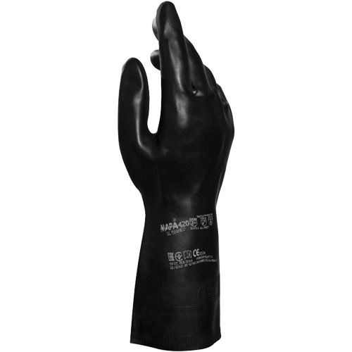Technic NS-420 Gloves, Size 6/X-Small, 12.5" L, Latex/Neoprene, Flock-Lined Inner Lining, 30-mil Nia-Chem Ltd.