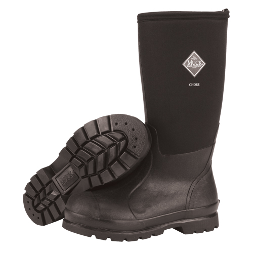 Chore-Hi Work Boots, Rubber, Size 5 Nia-Chem Ltd.