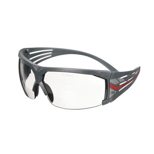 Lunettes de s&eacute;curit&eacute; s&eacute;rie 600 SecureFit, Lentille Gris/Int&eacute;rieur/ext&eacute;rieur, Antibu&eacute;e, ANSI Z87+/R&eacute;pond ou surpasse la norme CSA Z94.3 Nia-Chem Ltd.