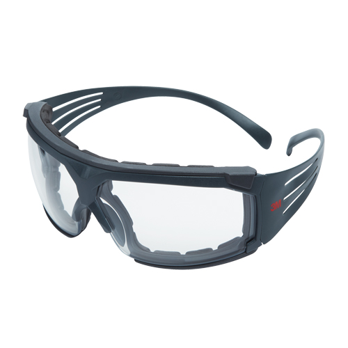 Lunettes de s&eacute;curit&eacute; avec joint s&eacute;rie 600 SecureFit, Lentille Transparent, Antibu&eacute;e, ANSI Z87+/R&eacute;pond ou surpasse la norme CSA Z94.3 Nia-Chem Ltd.