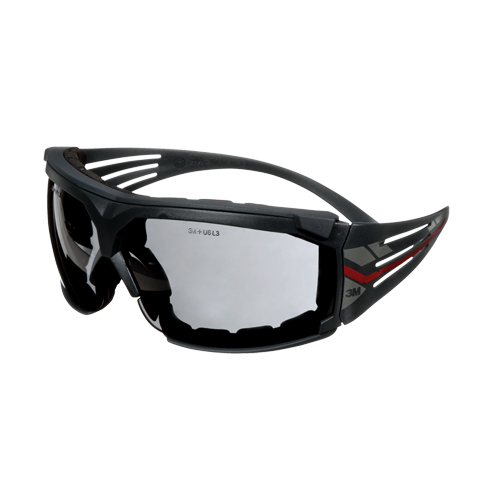 Lunettes de s&eacute;curit&eacute; avec joint s&eacute;rie 600 SecureFit, Lentille Gris, Antibu&eacute;e, ANSI Z87+/R&eacute;pond ou surpasse la norme CSA Z94.3 Nia-Chem Ltd.