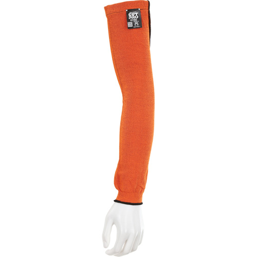 Memphis&reg; Sleeves With Thumb Hole, Kevlar&reg;, 18", ASTM ANSI Level A5, Orange Nia-Chem Ltd.