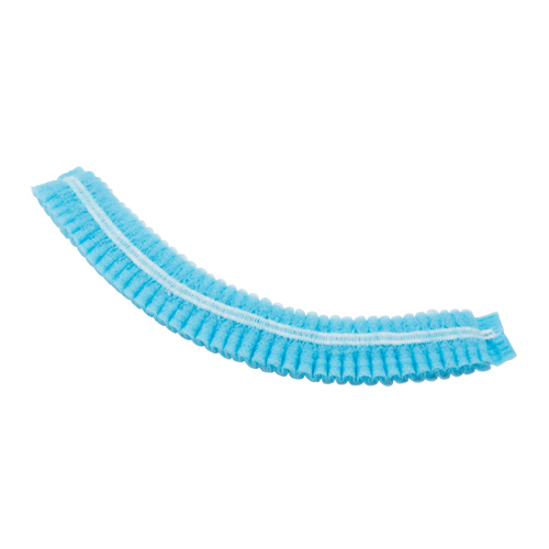 Pleated Bouffant Cap, Polypropylene, 21", Blue Nia-Chem Ltd.