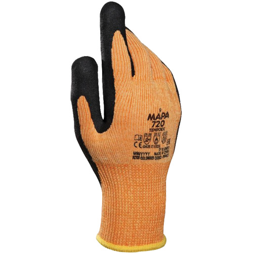 TempDex 720 Thermal Cut-Resistant Gloves, Size 7, Nitrile Coated, Aramid Shell, ASTM ANSI Level A2/EN 388 Level 3/EN 388 Level B Nia-Chem Ltd.