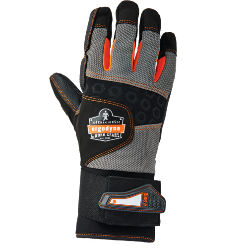 Proflex&reg; 9012 Anti-Vibration Gloves with Wrist Support, Size Small, Synthetic Palm Nia-Chem Ltd.