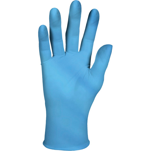 Gants pour usage g&eacute;n&eacute;ral KleenGuard G10, 6/T-petit, Nitrile, 2 mils, Sans poudre, Bleu Nia-Chem Ltd.