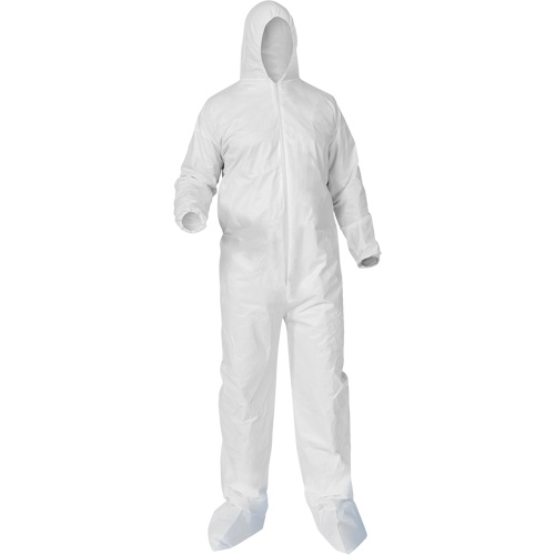Combinaisons Kleenguard A35, 2T-Grand, Blanc, Microporeux Nia-Chem Ltd.