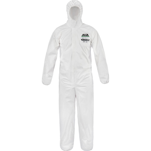 MicroMax&reg; Coveralls, 3X-Large, White, Microporous Nia-Chem Ltd.