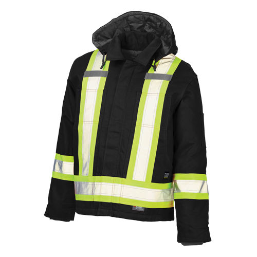 Manteau de s&eacute;curit&eacute;, Noir, Grand Nia-Chem Ltd.