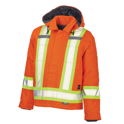 Manteau de s&eacute;curit&eacute;, Orange haute visibilit&eacute;, Grand Nia-Chem Ltd.