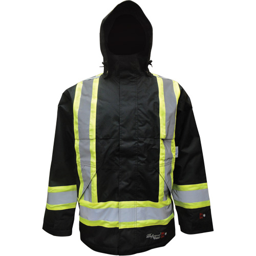 Manteau isol&eacute;, Polyester/Polyur&eacute;thane, Noir, Petit Nia-Chem Ltd.