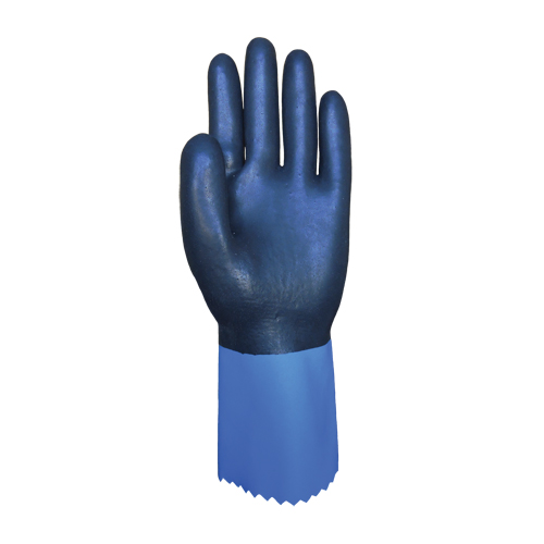 Gants enti&egrave;rement tremp&eacute;s et r&eacute;sistants aux produits chimiques Summitech, Taille Petit/7, 11,8" lo, Chloropr&egrave;ne, Doublure en Poly-coton, 59 mils Nia-Chem Ltd.