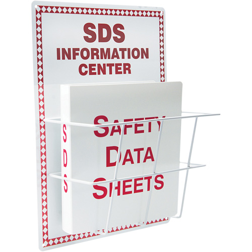 Station de type panier en aluminium pour les fiches signal&eacute;tiques, Anglais, Compris reliures Nia-Chem Ltd.