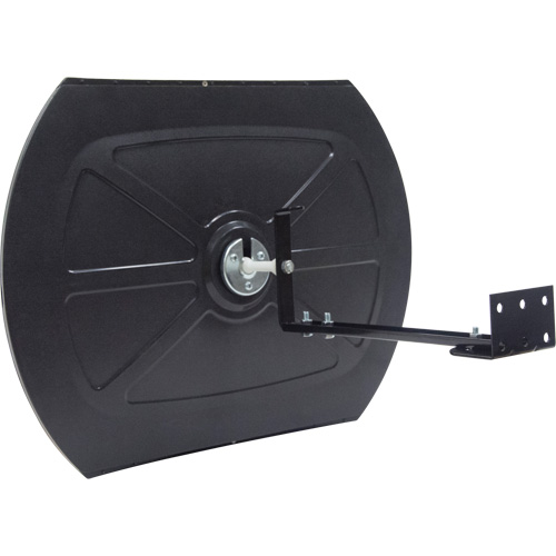 Miroir convexe rectangulaire/rond avec support, 18" h x 26" la, Int&eacute;rieur/Ext&eacute;rieur Nia-Chem Ltd.