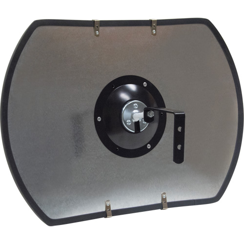 Roundtangular Convex Mirror with Bracket, 12" H x 18" W, Indoor/Outdoor Nia-Chem Ltd.