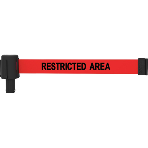 PLUS Banner Cassette, Restricted Area, 15', Red Tape Nia-Chem Ltd.