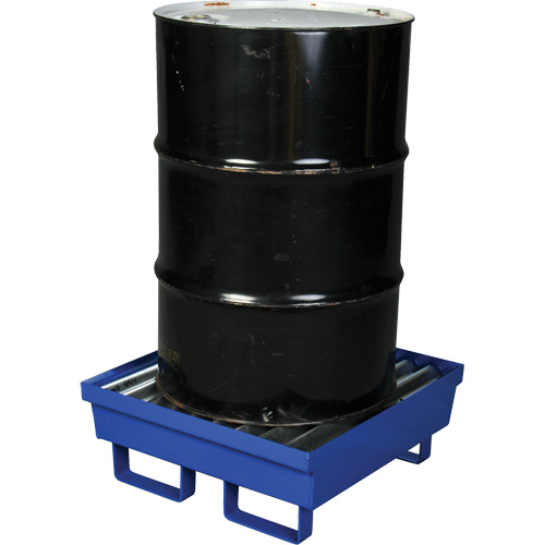 Palette de confinement des d&eacute;versements en acier, Capacit&eacute; de d&eacute;versement 17 gal. US, 27" x 25,75" x 6" Nia-Chem Ltd.