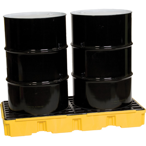 Plateforme de d&eacute;versement modulaire, Capacit&eacute; de d&eacute;versement 30 gal. US, 51,5'' x 26,25" x 6,5" Nia-Chem Ltd.