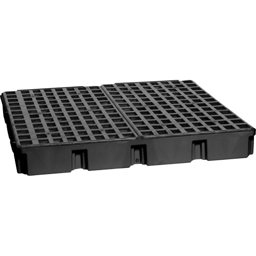Plateforme de d&eacute;versement modulaire, Capacit&eacute; de d&eacute;versement 60,5 gal. US, 51,5'' x 51,5'' x 6,5" Nia-Chem Ltd.