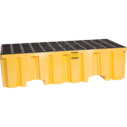 Palette de confinement des d&eacute;versements, Capacit&eacute; de d&eacute;versement 66 gal. US, 26,25" x 51" x 13,75" Nia-Chem Ltd.
