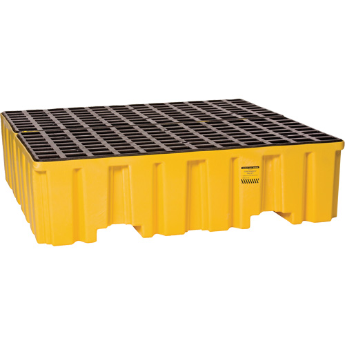 Palette de confinement des d&eacute;versements, Capacit&eacute; de d&eacute;versement 132 gal. US, 51" x 52,5" x 13,75" Nia-Chem Ltd.