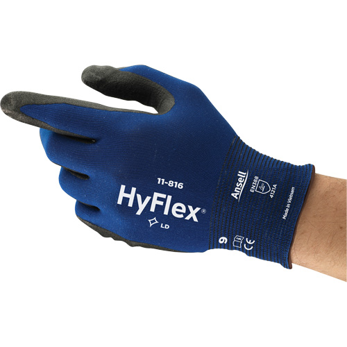 Hyflex&reg; 11-816 Glove, 6, Foam Nitrile Coating, 18 Gauge, Nylon/Spandex Shell Nia-Chem Ltd.