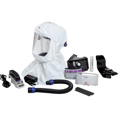 Versaflo Easy Clean PAPR Kit, Loose Fitting Hood & Faceshield, Lithium-Ion Battery Nia-Chem Ltd.