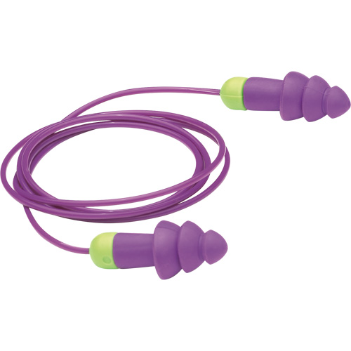 Rockets&reg; Reusable Earplugs, Corded, Bulk - Polybag, 27 dB NRR, One-Size Nia-Chem Ltd.