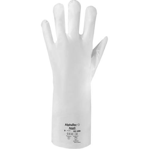 ALPHATEC&reg; 02-100 Chemical-Resistant Gloves, Size 6, 15" L, HPPE, 2.4-mil Nia-Chem Ltd.