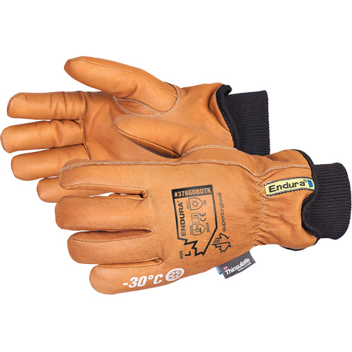 Endura&reg; Deluxe Winter Driver's Glove, X-Small, Grain Goatskin Palm, Thinsulate Inner Lining Nia-Chem Ltd.